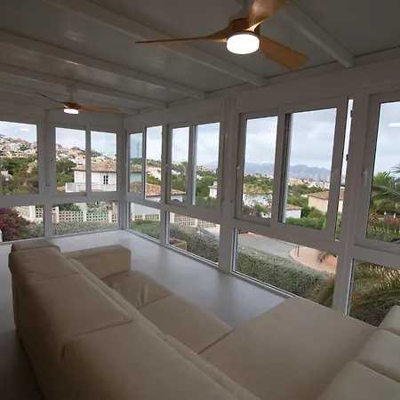 Gardens With Private Pool In Benidorm Villa *